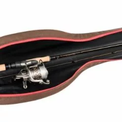 Westin W3 Rod Case Grizzly Brown & Black 8 Ft (ruimte Voor 2 Hengels Incl. Molens)