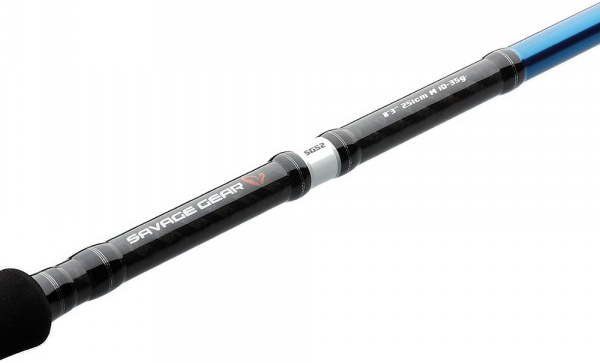 Savage Gear SGS2 All-Around 8'3''/2,51m MF 7-25gr ML 0,6-1,2 2sec 7 Savage Gear SGS2 All-Around 8'3''/2,51m MF 7-25gr ML 0,6-1,2 2sec - Afbeelding 5