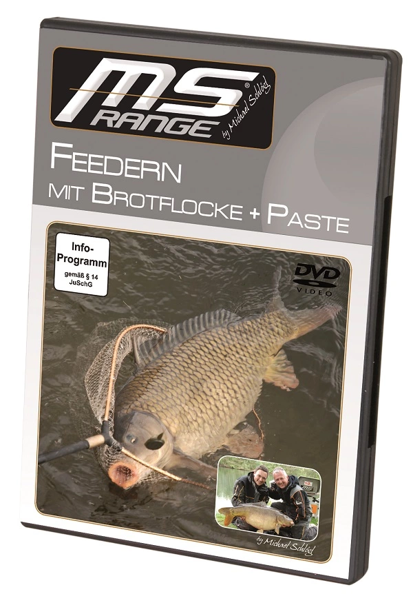 MS Range DVD Feedern Mit Brotflocke & Paste 3 MS Range DVD Feedern Mit Brotflocke & Paste