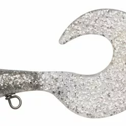 Abu Garcia Svartzonker McMio Spare Tails 9,2cm Silver Glitter